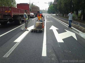 深雅交通交通箭头划线 导向箭头路面标识划线 道路公路划线